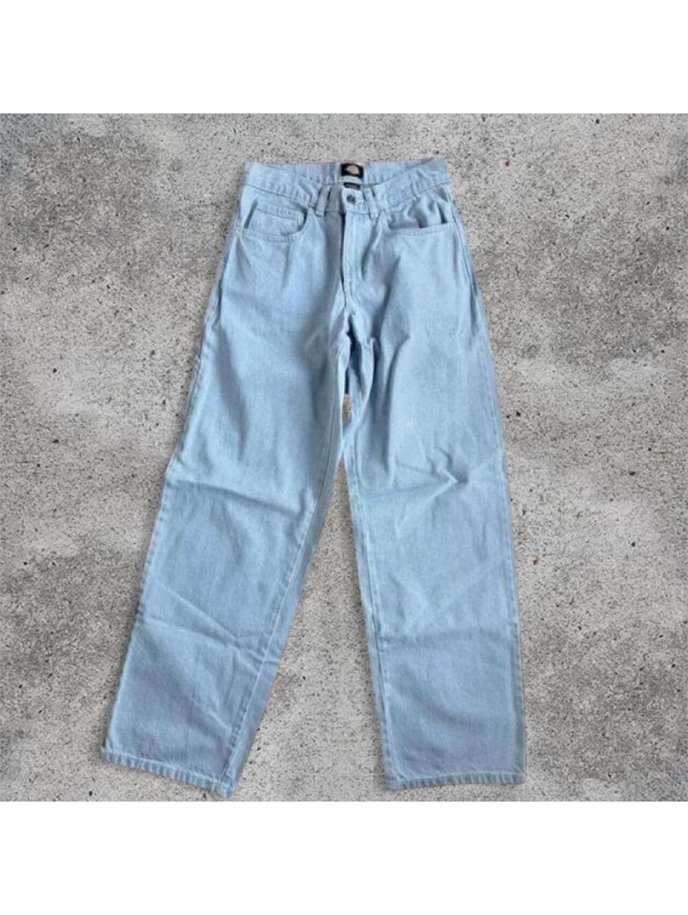 Light blue Dickies jeans with a relaxed fit